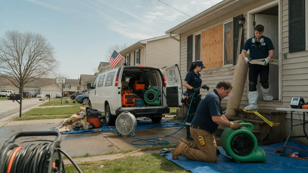 Water Damage Restoration in Apex, NC near me